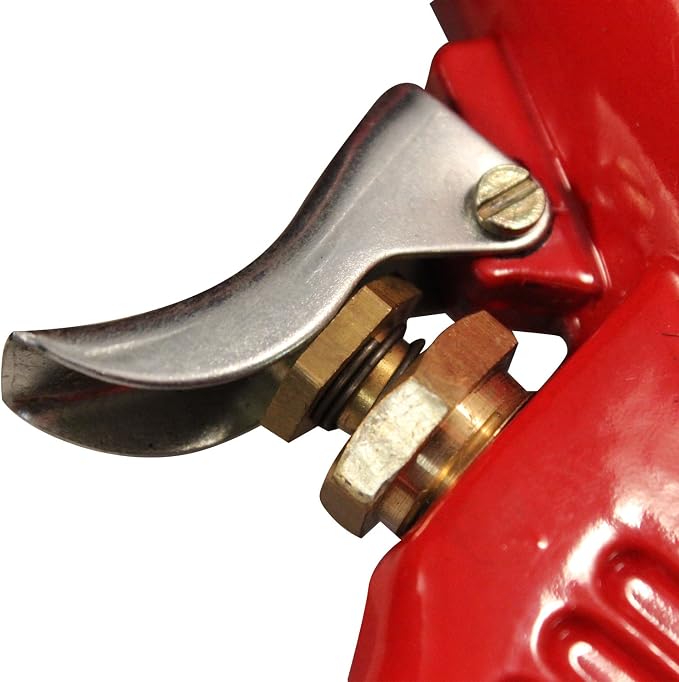 Milton Pneumatic Grease Gun S-3103, Continuous Flow of Grease up to 14 Ounces per Minute, Pistol Grip Handle, Includes 6” Bent Steel Extension and Coupler