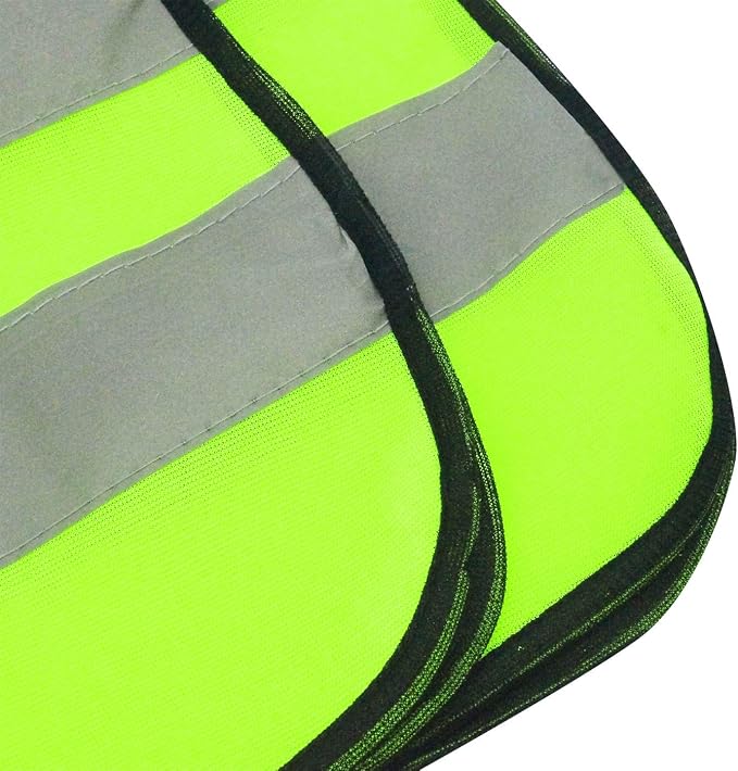 AIEOE Kids High Visibility Safety Vest Reflective Running Lightweight Traffic Walking Breathable Construction Vest