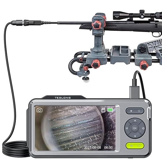 Teslong Rifle Borescope with 5" Monitor & Teslong Mirrors Set of Rifle Borescope