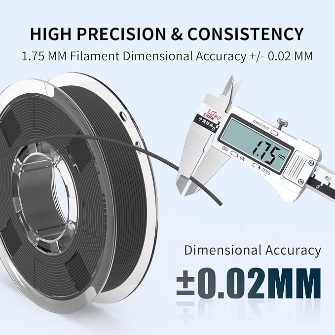 RAMBERY Matte PLA Filament Bundle 1.75mm, 8 Colors 3D Printer Filaments Dimensional Accuracy +/- 0.02mm, 8 Pack Multicolors Fit Most FDM Printers, 200gX8 Spools