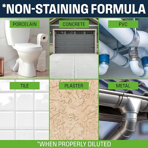 Concentrated Green Water Tracing Dye for Leak Detection – Treats 6,000+ Gallons – Non-Staining UV Dye for Toilets, Pools, Plumbing, Septic, Storm Drains – 68 oz