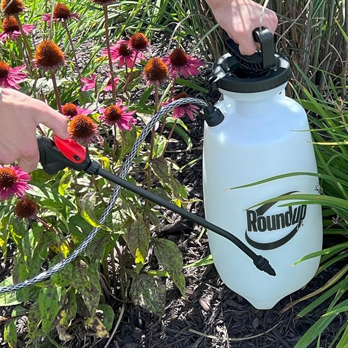 Roundup 190327 4 Gallon No Leak Pump Backpack Sprayer and 190260 2 Gallon Lawn and Garden Sprayer Bundle