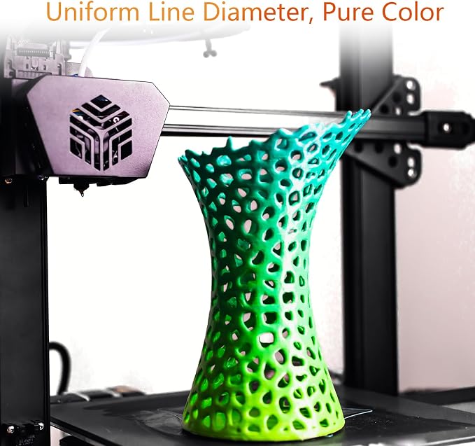 Pangda 3D Printer Filament Pla Bundle 1.75mm Multicolor, ±0.02mm Dimensional Accuracy, 3D Printing Filament for DIY Projects, Holiday Crafts(6 kg,Pastel Color)
