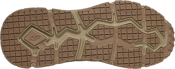 Skechers mens D'lux Walker Sr Hands Free Slip Ins Tactical Boot