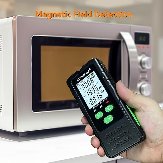 EMF Detector Meter RD630 Detects 3 Types of Electromagnetic Radiation | For Cell Towers & Smart Meters, EMF Meter & Reader, For Home & Office,Automatic Alarm, Easy To Use
