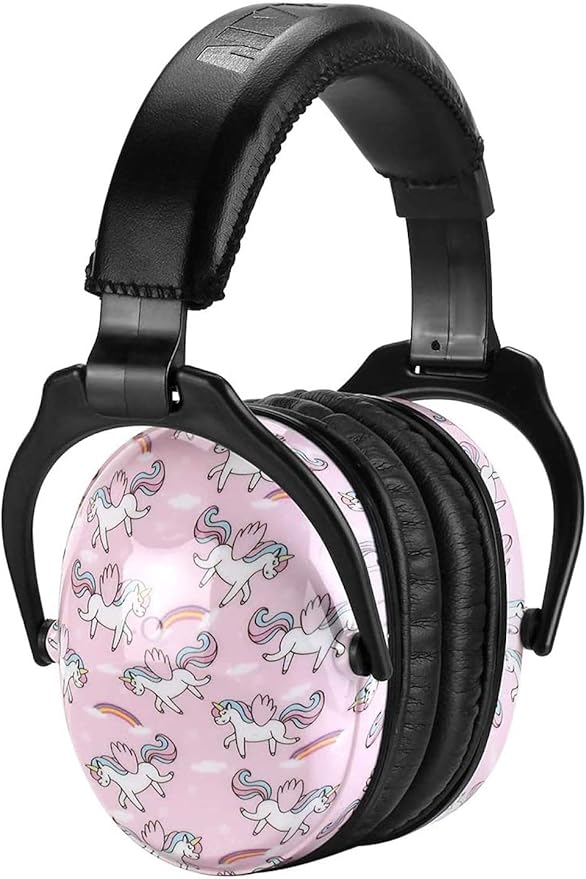 ZOHAN EM030 Kids Ear Protection, Noise Cancelling Headphones Ear Muffs for Autism Sensory, Safety Noise Reduction Hearing Protection for Monster Truck/Concerts/Fireworks/Air Shows