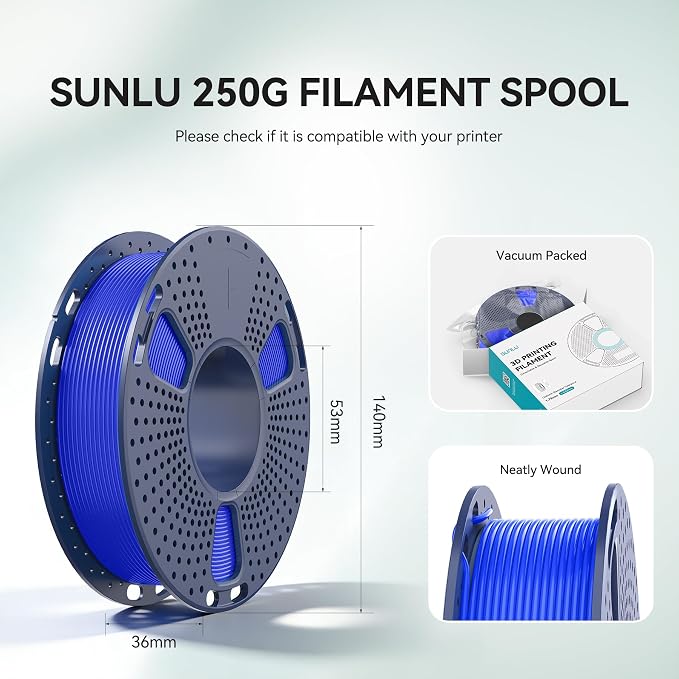 SUNLU Rainbow Silk Filament Bundle, Multicolor Gradient 3D Filament, Shiny Silk 3D Printer Filament 1.75mm ±0.02mm, Individually Vacuum Packed, 0.25kg per Spool, 1kg in Total, 4 Pack. (Rainbow 01-04)
