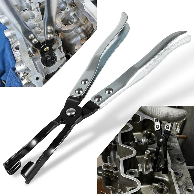 36050 Valve Keeper Remover and Installer Kit & HW0107 Valve Seal Pliers Valve Stem Seal Removal Tool Valve Spring Compressor for Toyota Four Cylinder & for Chrysler New World Engines (36050 & HW0107)