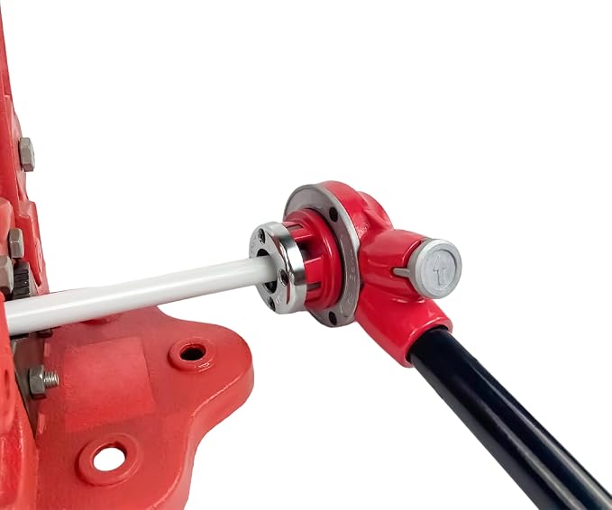 TEXALAN(R) Ratchet Pipe Threader Kit Ratcheting Pipe Threading Tool Set 5 Dies（3/8", 1/2", 3/4", 1", 1-1/4"）