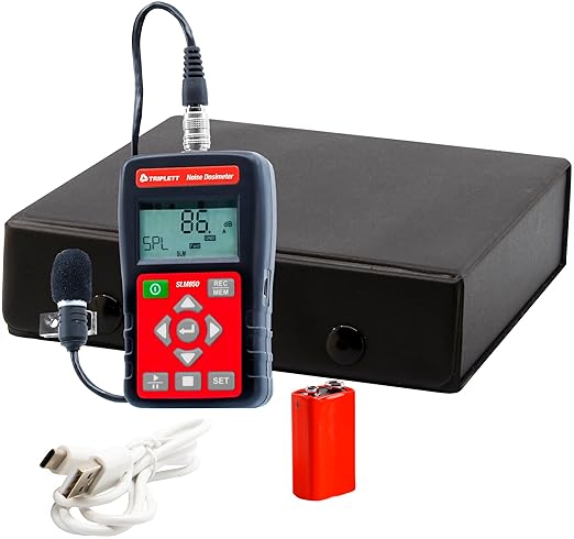 Triplett SLM850 Noise Dosimeter/Sound Datalogger - Record up to 1000k Readings