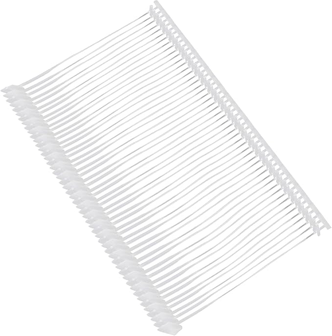 Perco 5,000 Pieces 50mm [2 Inches] Regular Clear Plastic Tag Barbs – T-Mould Attachments for Standard Tagging Gun – Ideal for Clothing, Price Tags, and Labels