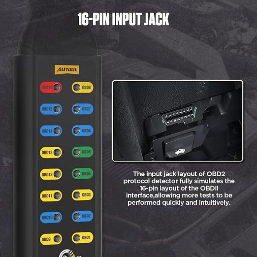 AUTOOL DM303 + OBD Breakout Box