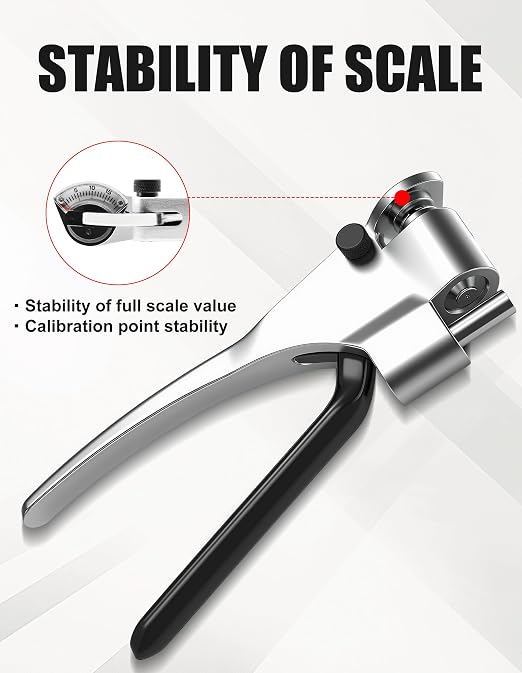 Webster Hardness Tester Metal Hardness Tester Handheld Hardness Tester with Measuring Scope 0-20HW Portable Hardness Tester Test Hardness of Aluminum Brass Copper Stainless Steel (Model W-20)