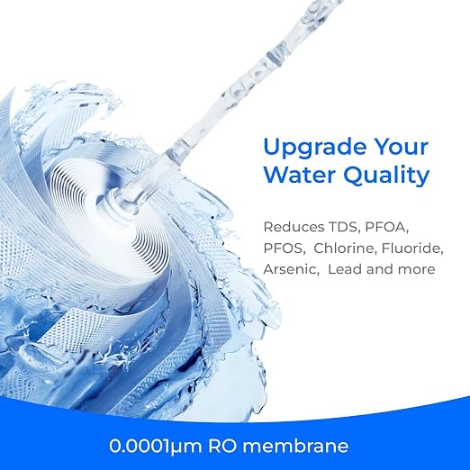 Waterdrop C1RF Filter, Replacement for C1S/C1H RO System, 12-Month Lifetime | Countertop Reverse Osmosis Filter, Enhanced Filtration, Long Filter Lifespan, Easy and Quick Filter Replacement