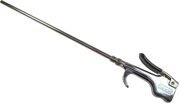 Coilhose Pneumatics 612-S 600 Series Blow Gun with 12-Inch Safety Extension Tip