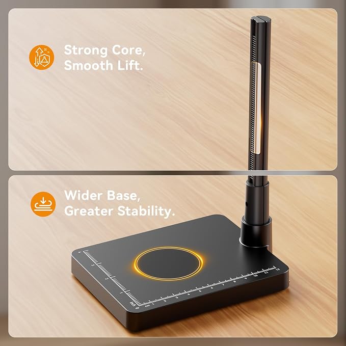 Elikliv EDM4C Coin Microscope with Scale：4.3" Digital Microscope with Adjustable LED+Elikliv Coin Microscope, 4.3'' LCD Digital Microscope 1000x