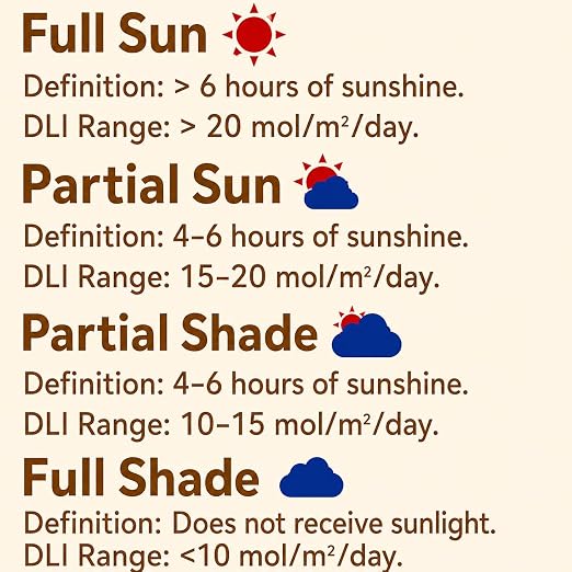EVO-20 DLI Light Meter – Smart Sunlight Classifier for Garden & Landscape Use | Identifies Full Sun, Partial Sun, Partial Shade & Shade Based on Daily Light Integral, 10 Days of DLI History