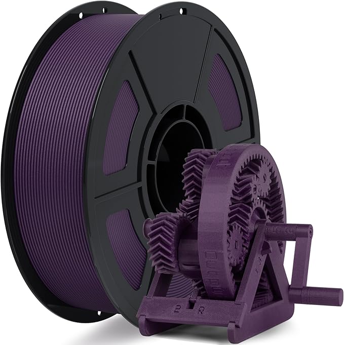 IEMAI Carbon Fiber PETG Filament 1.75mm Matte Purple 1KG, PETG-CF 3D Printer Filament with Dimensional Stability & Low Warpage, High Stiffness, Heat Resistant, Easy Print