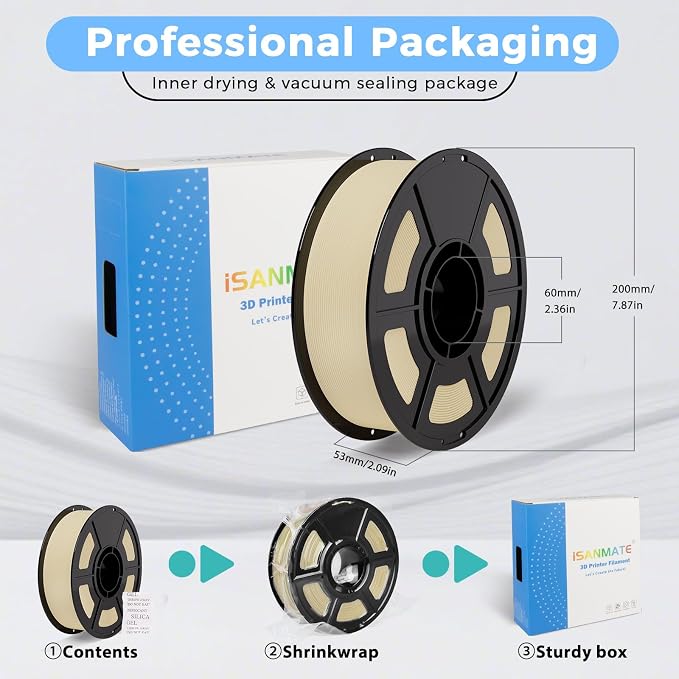 iSANMATE Matte PLA Filament 1.75mm Army Green PLA 30-300mm/s 3D Printer Filament 1kg (2.2lbs) for Bambu Lab 3D Printers,AMS,AMSLite