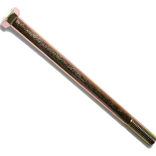 Hard-to-Find Fastener 014973253714 Hex Cap Gr8 Number 5, 1/2-13 x 8-Inch, 10-Piece