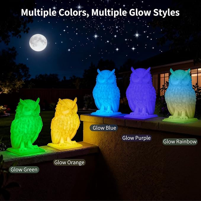 IEMAI Orange Glow in The Dark PETG Filament 1.75mm 1KG, Luminous 3D Printer Filament Long-Lasting Glow & High-Brightness, Neat Wound and Easy Print, Accuracy +/-0.02mm