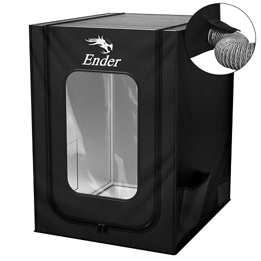 Creality Official 3D Printer Enclosure with Fan Interface, 550 * 650 * 750mm Fireproof Dustproof Constant Temperature Protective Cover for Creality Hi/Ender 3 V3/3 V3 SE/3 V3 KE/Ender 3 S1/3 S1 Pro