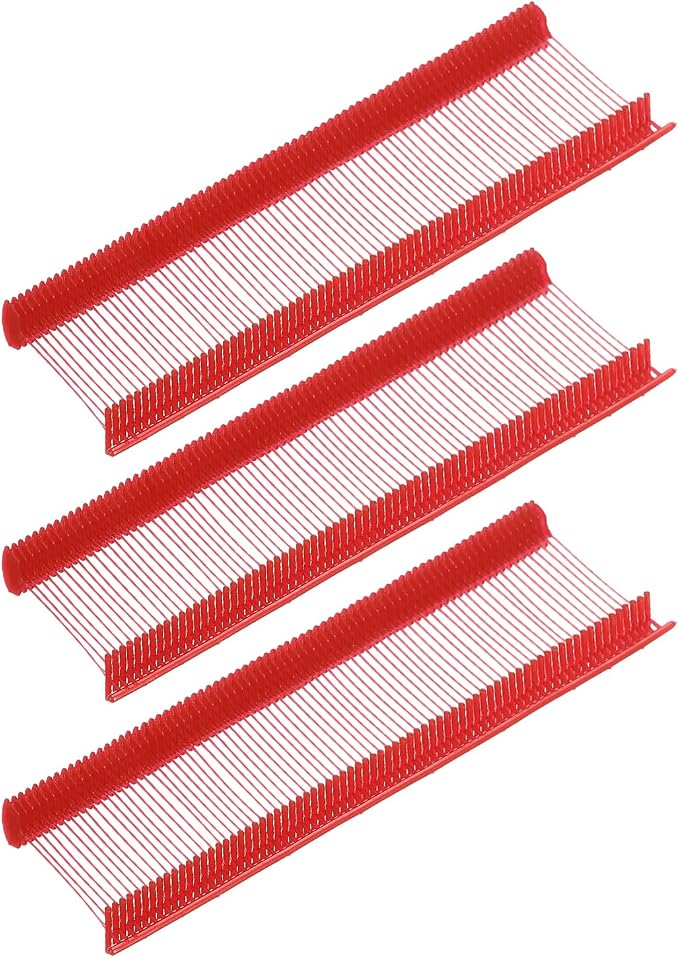 uxcell 5000pcs 0.8 Inch(20mm) Micro Tagging Gun Fasteners, Tag Pins Clothing Tagging Barbs Attachments Plastic Garment Price Tag Barb for Clothes, Red
