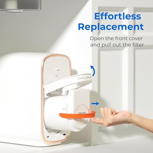 Waterdrop D4RF Filter, Replacement for D4 RO System, 1-Year Lifetime | 6-Stage Filtration, Easy and Quick Filter Replacement, Long Filter Lifespan, Under-Sink Reverse Osmosis Filter