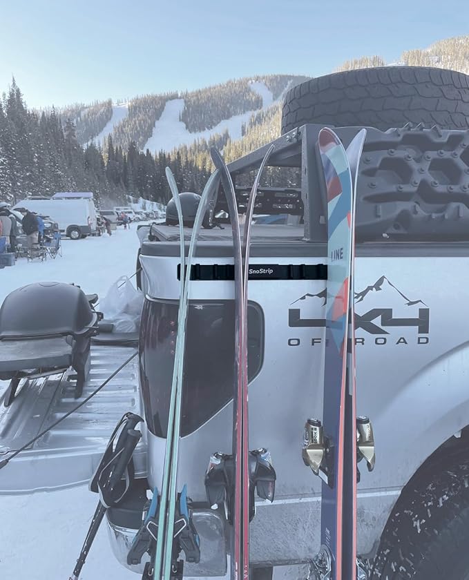 by RigStrips | The Original Protective Magnetic Ski & Snowboard Holder for the Side of Your Vehicle for Paint and Gear Protection