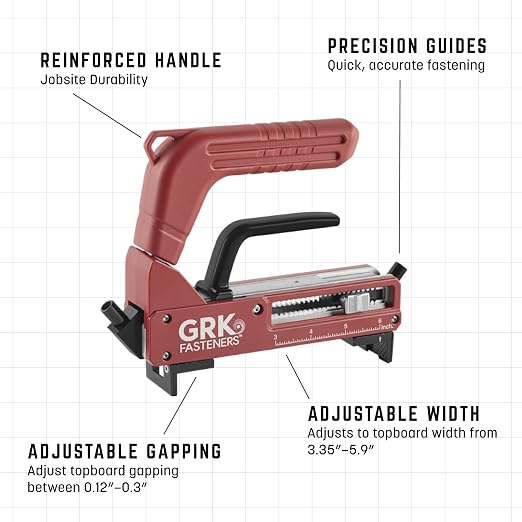GRK Fasteners AnglePro™ Hidden Fastening Deck Kit, with Screws (1400 PCS)