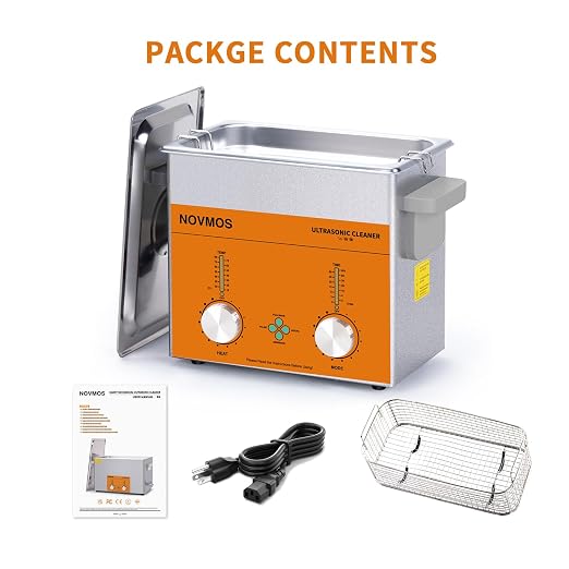 Ultrasonic Cleaner,3L 120W Professional Ultrasonic Eyeglasses Cleaner with Encoded Control for Jewelry,Eyeglasses,Coins,Chains Cleaning (Basket Include)