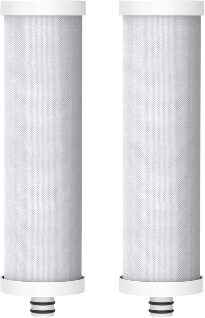 [Original] Waterdrop CFF-01 Water Filter Replacement for Waterdrop WD-CTF-01/CTF-02, NSF/ANSI 42&372 Certified, 5-stage Water Filter, Reduces Heavy Metals, Bad Taste and Up to 99% of Chlorine, 2 Pack