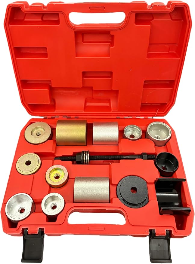 Silent Bearing Puller Set Dent Puller Kit | Differential Rear Axle Bush Tools, Mount Bushing Kit, Compatible with BMW E36, E38/39, E60/61, E31,E90/91