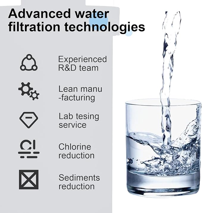 Water Filter Replacement Compatible with Berkey® Water Filter System, IT'S PURE EXPERT Replacement for BB9-2® Filter & PF-2® Fluoride Filters, 4PCS