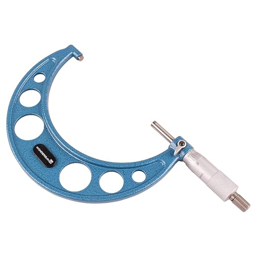 Outside Micrometer 4-5" Measuring Range,0.0001" Graduation for Machinists,Professional Precision Tool for Accurate Measurements
