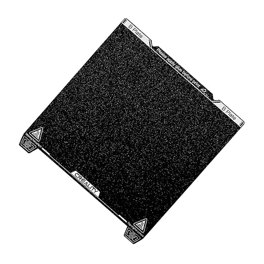 Creality K1 Max PEI Build Plate Kit, Flexible Spring Steel Platform with PEI Coating Surface and Magnetic Base Sheet Kit for K1 Max 315 * 310mm