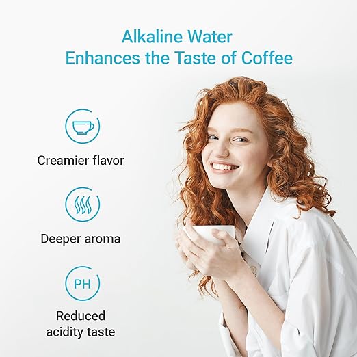 AQUA CREST PF-AL Alkaline Water Filter Replacement for Waterdrop® Pitcher Filtration System, Fits Waterdrop® PF-AL, Reduces PFOA/PFOS, Chlorine, Last Up to 100 Gallons, 2 Pack