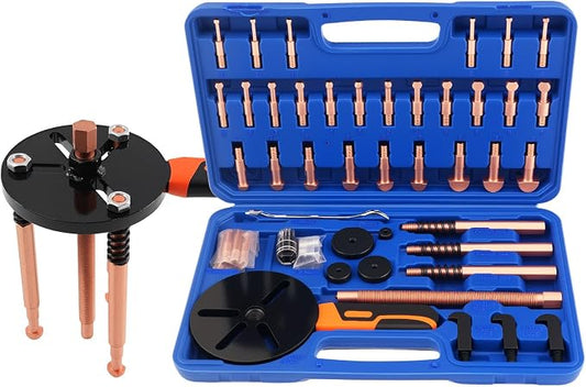 maXpeedingrods 55-in-1 Bearing Puller Kit, Wheel Bearing Removal Tool & Blind Hole Bearing Puller Set, Inner Outer Bearing Separator Tool with 12 Sizes Extractor
