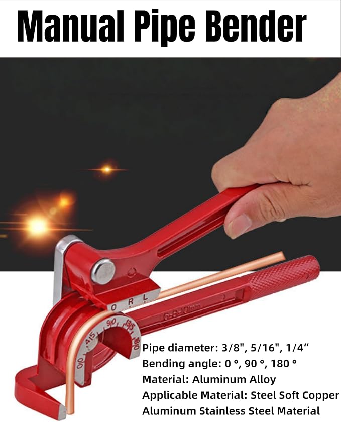 3/16 Inch 26Pcs Brake Line Bender Flaring Tool Include 25FT Zinc-Plated Copper Coated Brake Bending Lines and Single Flare Cutter Repair Kit 16 Rust-Resistant Fitting 4 Nut 2 Union, Sliver