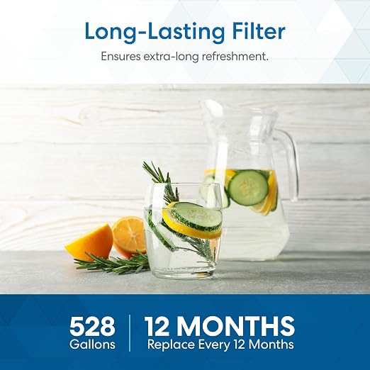 Brio RFCTOCLCTPOU20 (CF Carbon Rod Filter Replacement) for Brio Q20 Series 3 Stage Reverse Osmosis Countertop Water Dispenser Model: CLCTPOU20VURO3 | NSF Certified