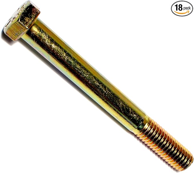 Hard-to-Find Fastener 014973253639 Grade 8, 1/2-13 x 4-1/2-Inch, 18-Piece
