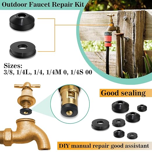XBVV 560 Pcs Faucet Rubber Washers and SAE O Ring and 595 Pcs Air Conditioning O-Ring Kit for Automotive A/C, Compressor and Professional Faucet Plumbing Seal Orings Repair
