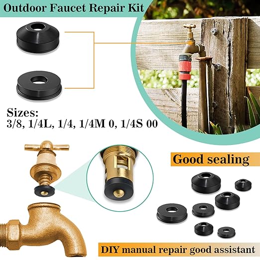 XBVV 1140 Pcs O Ring Assortment and 1oz Silicone Grease Kit and 28 Size 560 Pcs Faucet Rubber Washers Kit and SAE O Ring Assortment Set