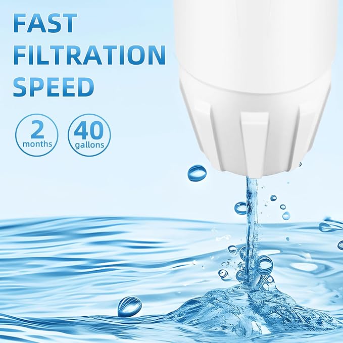 Upgraded Water Filter Replacement for ZERO Water Pitcher, 3 Pack Water Filters Replacement for ZR-001, ZR-017, ZD-010RP, ZP-010, 5 Stage Filter System, Reduce Lead, TDS by APPLIANCEMATES