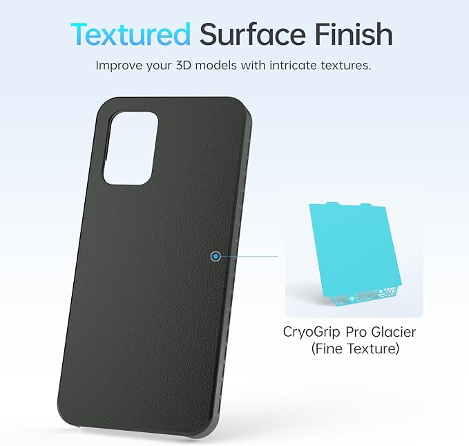 BIQU CryoGrip Pro Glacier 184x184mm Panda Build Plate for Bambu-Lab A1 Mini 3D Printer Double Sided Upgrade Build Plate Removable Surface Platform