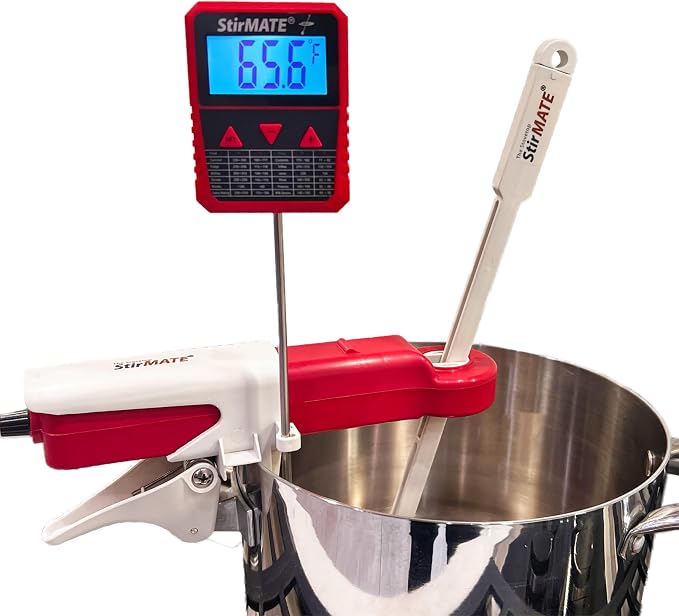 StirMATE Automatic Pot Stirrer + Culinary Thermometer Kit