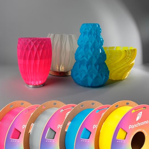 Polymaker Panchroma Translucent PLA Filament 1.75mm, 1kg, Cyan | Neatly Wound, Semi Transparent PLA, Easy Print & Smooth Feeding, Compatible with Bambu Lab & Most 3D Printers