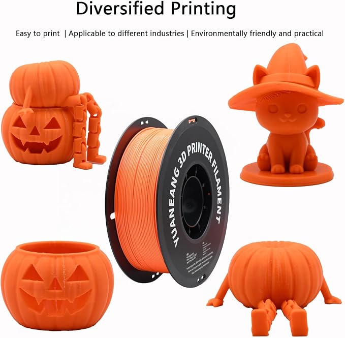 PETG 3D Printer Filament 1.75mm, 12-Color 12-Pack, Strong & Heat-Resistant PETG Material, Low-Warp, Smooth Printing Performance, Ideal for Functional Models, Prototyping & Creative Use