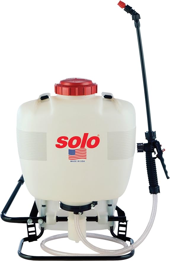 SOLO 425 4-Gallon Professional Piston Backpack Sprayer, Wide Pressure Range up to 90 psi & 430-2G 2-Gallon Farm and Garden Sprayer with Nozzle Tips for Multiple Spraying Needs