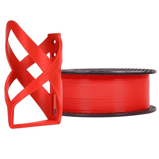 Prusament Premium ASA Lipstick Red 1.75mm 800g 3D Printer Filament | ASA filament with UV resistance, weather durability, and reliable performance for outdoor and professional applications.